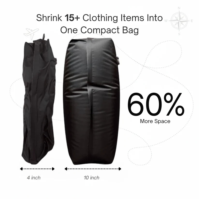 Travel Compression Bag, 2 units 17 liters c/u